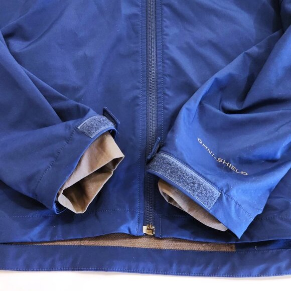 Columbia Sz XXL Ascender Jacket Mens Blue Softshell Comfort Outdoor Hiking Omni - Picture 5 of 11
